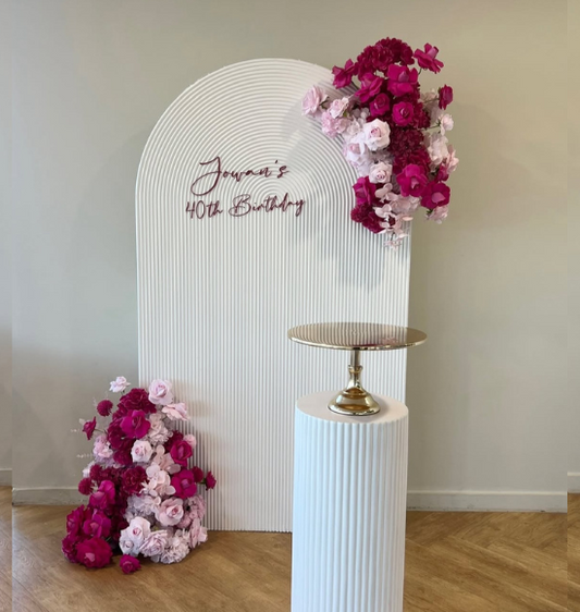 Ripple Arch Floral Package 2