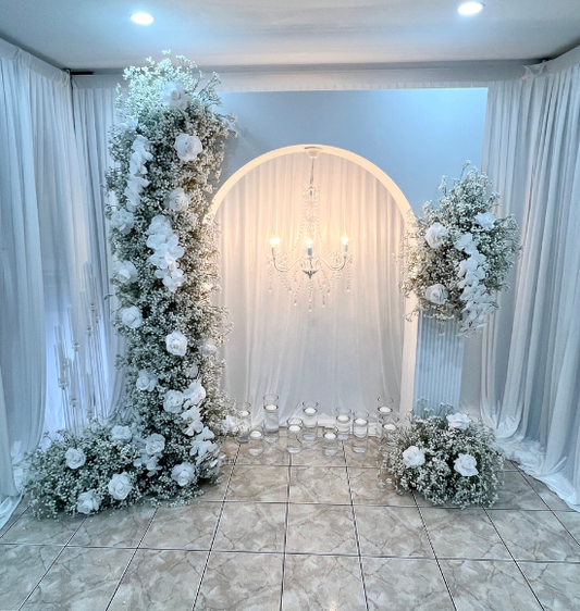 3D Hollow Arch Backdrop
