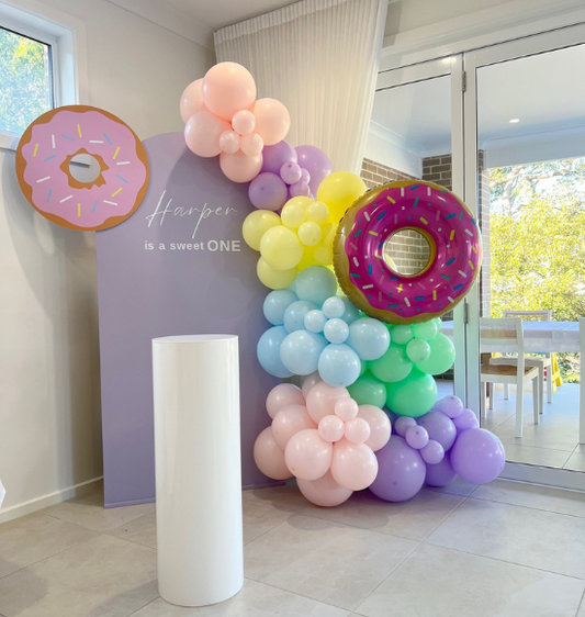 Purple Lilac Arch Backdrop