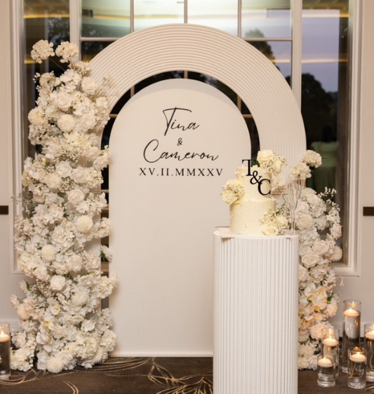 Double Floral Candle Package
