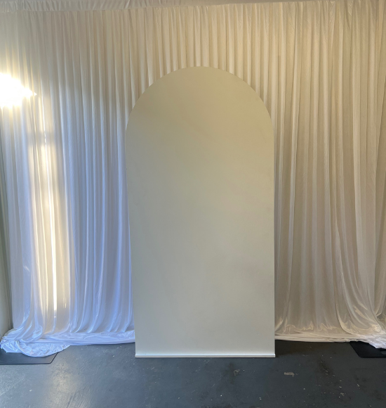 White Arch Backdrop M