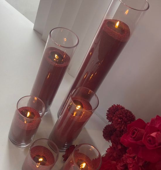 Sand Candles Hire