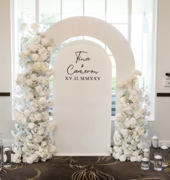 Double Floral Candle Package