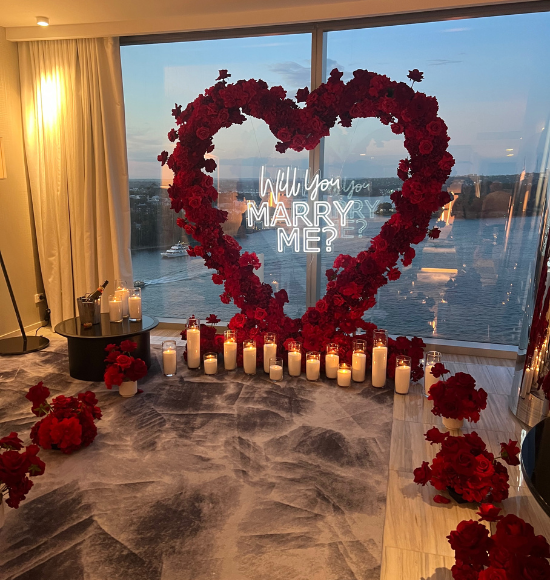 Will You MARRY ME? Neon sign Hire