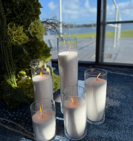 Sand Candles Hire