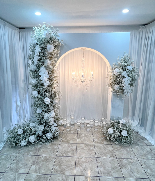 3D Hollow Arch Backdrop