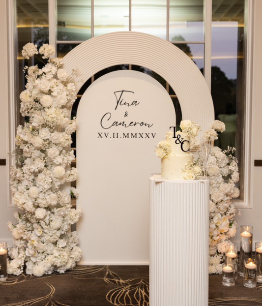 Double Floral Candle Package
