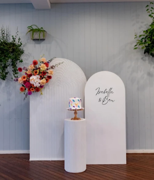 Ripple Double Arch Floral Package