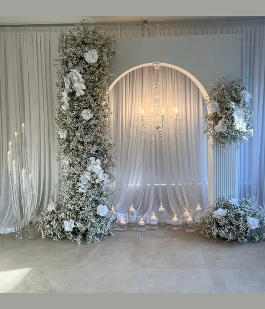 3D Arch Bridal Setup