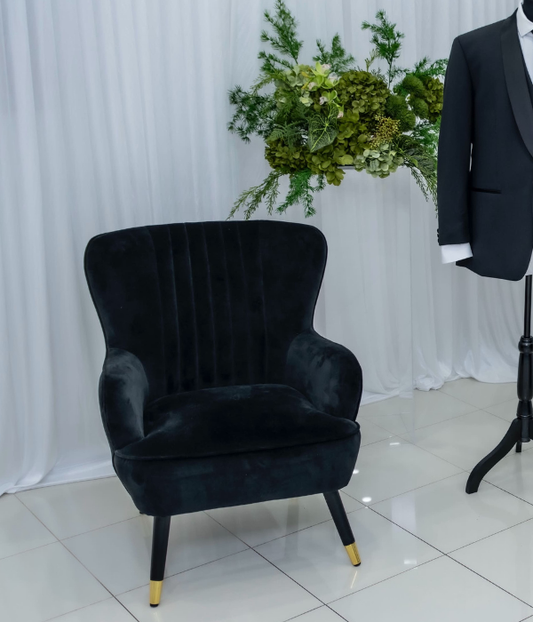 Black Groom Chair Hire