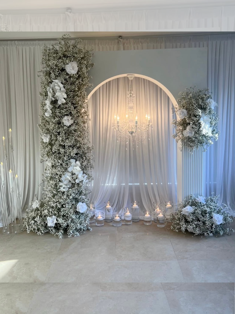 3D Arch Bridal Setup