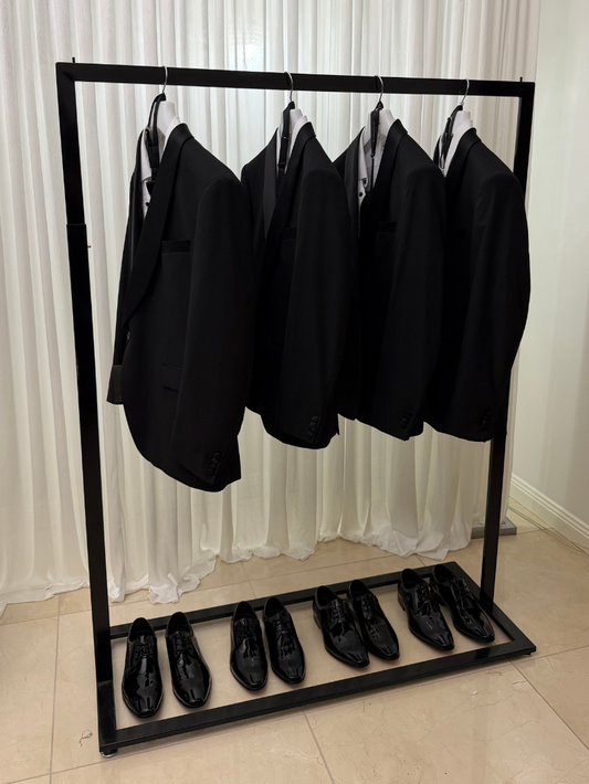 Groomsmen Suit Stand Clothes Rack Hire