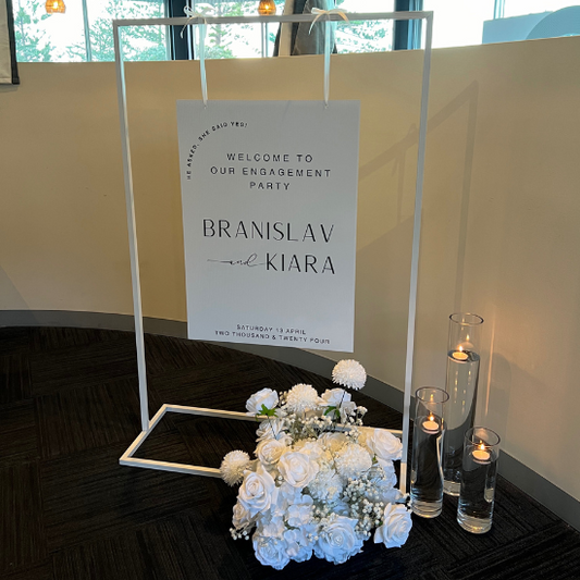 Welcome Sign Package